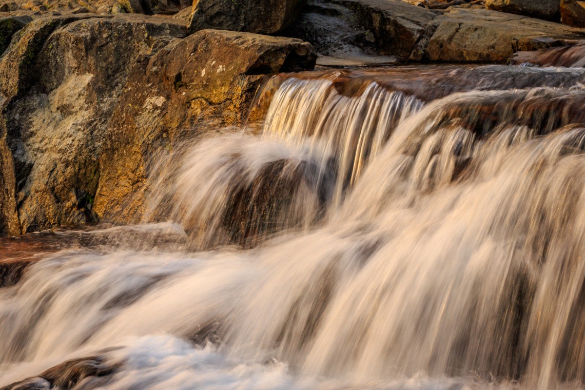 Eagle Falls at sunrise